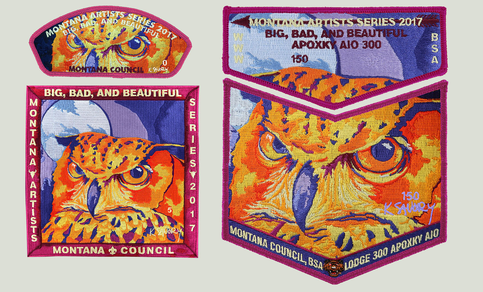 Big, Bad, and Beautiful, Limited Artist Series Patch