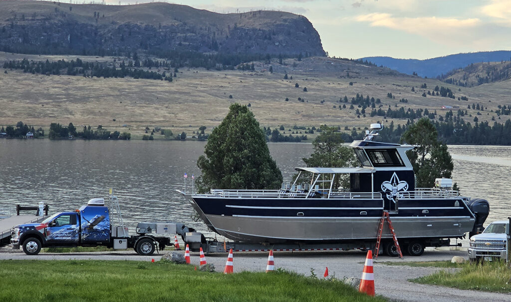 Island Scout At Flathead Lake Montana